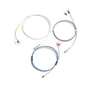 Sensore di temperatura termocoppia a vite in rame tipo M3 M4 K/PT100 da 1 PC con cavo PTFE da 0,5 M-5 M impermeabile 200 ℃