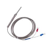 Sensore di temperatura tipo sonda termocoppia da 50 mm tipo K 0-400℃ termocoppia in acciaio inossidabile lunghezza linea 1 m 2 m 300 cm 400 cm 5 m(Line length 400cm)
