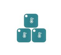 Sensore Di Temperatura Wi-Fi Monitoraggio Termometro Wireless Bluetooth Igrometro App Di Avviso For Monitor Remoto For Frigorifero Monitor Accurato(3 pcs)