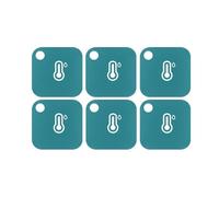 Sensore Di Temperatura Wi-Fi Monitoraggio Termometro Wireless Bluetooth Igrometro App Di Avviso For Monitor Remoto For Frigorifero Monitor Accurato(6 pcs)