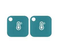 Sensore Di Temperatura Wi-Fi Monitoraggio Termometro Wireless Bluetooth Igrometro App Di Avviso For Monitor Remoto For Frigorifero Monitor Accurato(2 pcs)