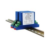 Sensore di tensione del trasduttore di pressione ZA-K12 AC 5 V/10 V/50 V/100 V/200 V/500 V Trasduttore 4-20 mA 5 V 10 V Uscita DC24V Sensore di tensione di alimentazione(0-10v Output,AC0-20V-12-24V)