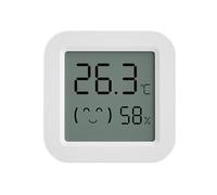 Sensore Di Umidità Dela Temperatura Tuya Mini Display Digitale LCD Compatibile Con APP Bluetooth Termometro Igrometro Con Telecomando Monitor Accurato(Zigbee Version)
