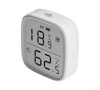 Sensore di umidità di temperatura con display LCD per casa intelligente Schermo da 2,5 pollici Termometro digitale igrometro monitor interno compatibile con Zig-Bee Gate-way