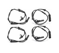 Sensore di Usura delle Pastiglie 4 pezzi 34526869292 34526869293 adatto per BMW X3 F25 X4 F26 sensore di velocità della ruota ABS anteriore posteriore sinistro destro Indicatore usura freni