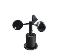 sensore di velocità del vento, Anemometro da esterno a 3 tazze, sensore di direzione della velocità del vento, 60 m/s, RS485 4-20 mA 0-5 V 0-10 V(0-5V Speed)