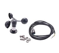 Sensore di velocità del vento della lega di alluminio dell'uscita del segnale di impulso di Digital del sensore del vento