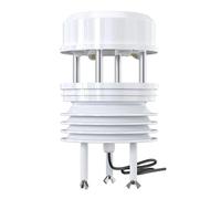 sensore di velocità del vento, Trasmettitore di direzione della velocità del vento a ultrasuoni da 0 a 60 m/s, CO2, PM2,5, illuminamento, stili multipli(Style 7)
