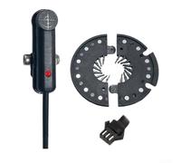 Sensore di velocità per bici elettrica, impermeabile, 12 magneti, doppio sensore di assistenza, con cavo da 1 metro, connettore maschio SM a 3 pin, per bici elettrica (DH12L)