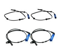 Sensore di velocità ruota ABS da 4 pezzi per BMW X3 E83 34523420330 34523420331