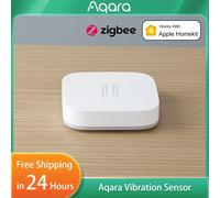 Sensore di Vibrazione Intelligente Aqara ZigBee, Rilevatore di Movimento e Shock con Allarme e Giroscopio Integrato per Alexa, Mijia, HomeKit e Smart Home