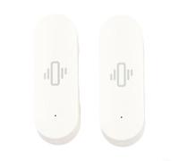 Sensore di vibrazione intelligenteTuya Motion DetectorWiFi Shock AlarmSmartlife Security DeviceHome Intrusion AlertMonitorWireless Tremore Vibratore PortaNotifica in tempo reale Alta sensibilità (2pc)