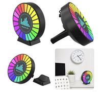 Sensore di vibrazione per indagine paraniale, dispositivo di rilevamento del rumore con luce attivata dalla voce e pickup audio HD 2K, per caccia (C)