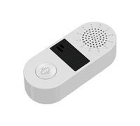 Sensore di vibrazione WiFi, allarme sonoro e luminoso, funziona con Alexa, app e telecomando, allarme di movimento in tempo reale, per finestre, porte, armadi (confezione da 1)