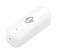 Sensore di vibrazione WiFi, funziona con Alexa, app e telecomando, notifiche app mobile, allarme di movimento in tempo reale, per finestre, porte, armadi.