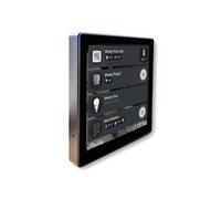 Shelly Wall Display + Sensore H&T - Pannello con Display touch nero