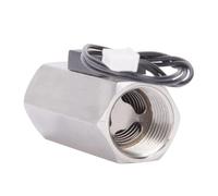 Sensore flussostato acqua Acciaio inossidabile 304 ad alta precisione FS-01 G1/2 pollici doppia filettatura femmina Opzioni di unità versatili