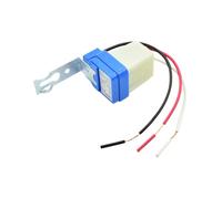Sensore Fotocellula AS-10 - Interruttore Di Illuminazione Pubblica Impermeabile | Interruttore Di Controllo Automatico Della Luce | 10A IP44 Sensore Di Pioggia, Dal all'alba, Per