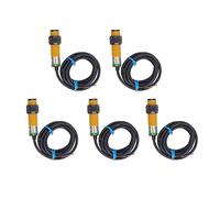 Sensore fotoelettrico Interruttore optoelettronico a infrarossi 5 pc Dispection diffuso Tipo 10 36VDC Distanza di rilevamento regolabile 10 30 cm per apparecchiatura di