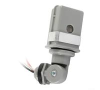Sensore fotoelettrico per illuminazione stradale esterna con accensione/spegnimento automatico al crepuscolo/alba, impermeabilità IP54 e ritardo intelligente per evitare l'attivazione delle luci di