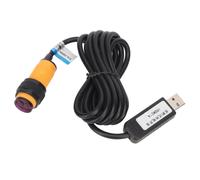 Sensore fotoelettrico riflettente, modulo di rilevamento ostacoli ad alta sensibilità e regolabile per automazione industriale, compatibile con USB