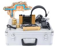 Sensore Geofono per Perdite D'acqua, Rilevatore di Perdite D'acqua in Tubi Sotterranei per Uso Domestico ed Esterno, Sensore Perdite Nascoste in Tubi con Auricolare, Custodia per il Trasporto