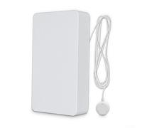 Sensore intelligente di inondazione dell'acqua per Zigbee, rilevatore di perdite da 60-70 dB con sonda da 1,2 m, monitoraggio remoto tramite app per la sicurezza domestica, bianco