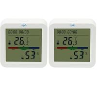 Sensore intelligente di temperatura e umidità PNI SafeHome PT252 WiFi Tuya App mobile intelligente (Confezione da 2)