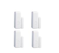 Sensore intelligente per porte e finestre Sensore magnetico wireless for porte e finestre Modalità di codifica EV1527 for il sistem-a di allarme di sicurezza domestica Kit di allarme antifurto domesti