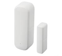 Sensore intelligente per porte e finestre Tuya per zigbee per gateway, allarme magnetico wireless con avvisi app, assistente vocale compatibile per casa garage, sicurezza ufficio (WIFI)