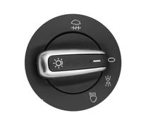 Sensore Interruttore Fari Compatibile Con Per Golf 2004 2005 2006 2007 2008 Per Golf Per Variant 2007 2008 2009 1 Pz Interruttore Fari Cromato 3C8941431B