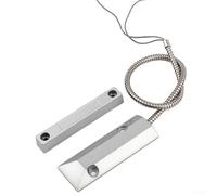 Sensore interruttore reed per porta del garage, interruttore di allarme magnetico normalmente aperto/normalmente chiuso per sicurezza industriale, alloggiamento in lega di zinco, 106 x 38 (normalmente