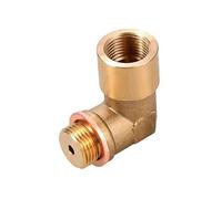 Sensore Lambda Auto Accessori Per Auto Adattatore Distanziatore Estensore Per Sensore Di Ossigeno Lambda O2 In Ottone Da 90 Gradi M18x1.5 Con Guarnizione JXSS026