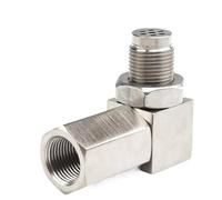 Sensore Lambda Convertitore Catalitico 90 Gradi CEL Spia di Controllo Motore Sensore di Ossigeno O2 Adattatore Distanziatore