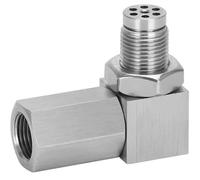 Sensore Lambda M18x1.5 Catalizzatore di Scarico Sensore di Ossigeno Posteriore Distanziatore Catalizzatore a 90 Gradi Adattatore Lambda O2 CEL Fix Sensore di Ossigeno O2