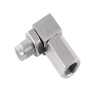 Sensore Lambda M18x1.5 Catalizzatore di Scarico Sensore di Ossigeno Posteriore Distanziatore Catalizzatore a 90 Gradi Adattatore Lambda O2 CEL Fix