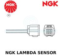 Sensore Lambda Ngk (Ossigeno O2) - 5 Fili - Stk No: 90663, Part No: LZA07-MD16