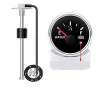 Sensore livello acqua 240-33ohm Indicatore livello acqua puntatore 100~550mm con allarme 7 colori luce 52mm Sostituzione affidabile(475mm SensorXGauge)