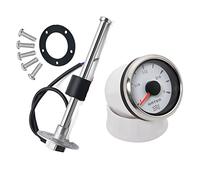 Sensore Livello Acqua, Un indicatore di livello dell'acqua con sensore di livello dell'acqua 52mm misuratore di livello dell'acqua con retroilluminazione a 7 colori 100-550mm 0-190ohm sensore for serb