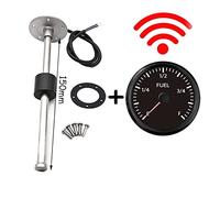 Sensore Livello Acqua, WiFi 52mm Livello del carburante con sensore a galleggiante di carburante 0-190ohm Indicatore del serbatoio dell'olio for la barca RV per Camion Auto Barca RV(150MM 0-190ohm)