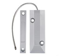 Sensore magnetico cablato per impianti di allarme, sicurezza per porte e finestre con campo di rilevamento da 50 mm, interruttore di sicurezza da 12 V per garage, magazzino e locali commerciali