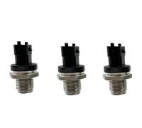 Sensore MAP di aspirazione della pressione del col 3PCS 0281006164 0281006018 Sensore di pressione del carburante 0445214076/Misura for Alfa Romeo Giulietta Mito 1.3 1.6 2.0 JTDM Sensore di pressione
