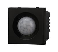 Sensore Movimento PIR Timer 2P 2M Colore Nero Compatibile Con Bticino Axolute