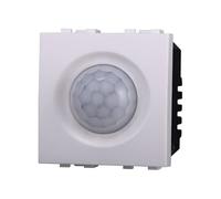 Sensore Movimento PIR Timer 2P 2M, Compatibile Con Bticino Living Light (Bianco)