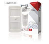 Sensore Movimento Wireless Pet Immune Chuango PIR 433MHz 110° 8mt