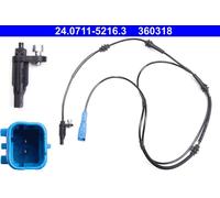 Sensore, N° giri ruota Assale posteriore per CITROËN PEUGEOT 407 407 SW C5 C6