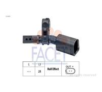 Sensore N° Giri Ruota Facet 21.0010 Made In Italy - Oe Equivalent per Audi Seat