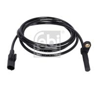 Sensore velocità ruota ABS Assale posteriore Sx 106623 FEBI BILSTEIN per VW