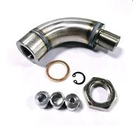 Sensore NOX 1 set M18X1,5 J-Style sensore di ossigeno O2 raccordo limitatore di scarico in acciaio inossidabile convertitore catalitico Sensore camion
