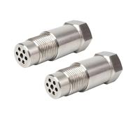 Sensore NOx Adattatore Distanziatore Per Sensore Di Ossigeno, Adattatore Per Connettore Sensore O2 Automatico A 2 Conteggi, Acciaio Inossidabile M18 * 1,5 Particolato PM